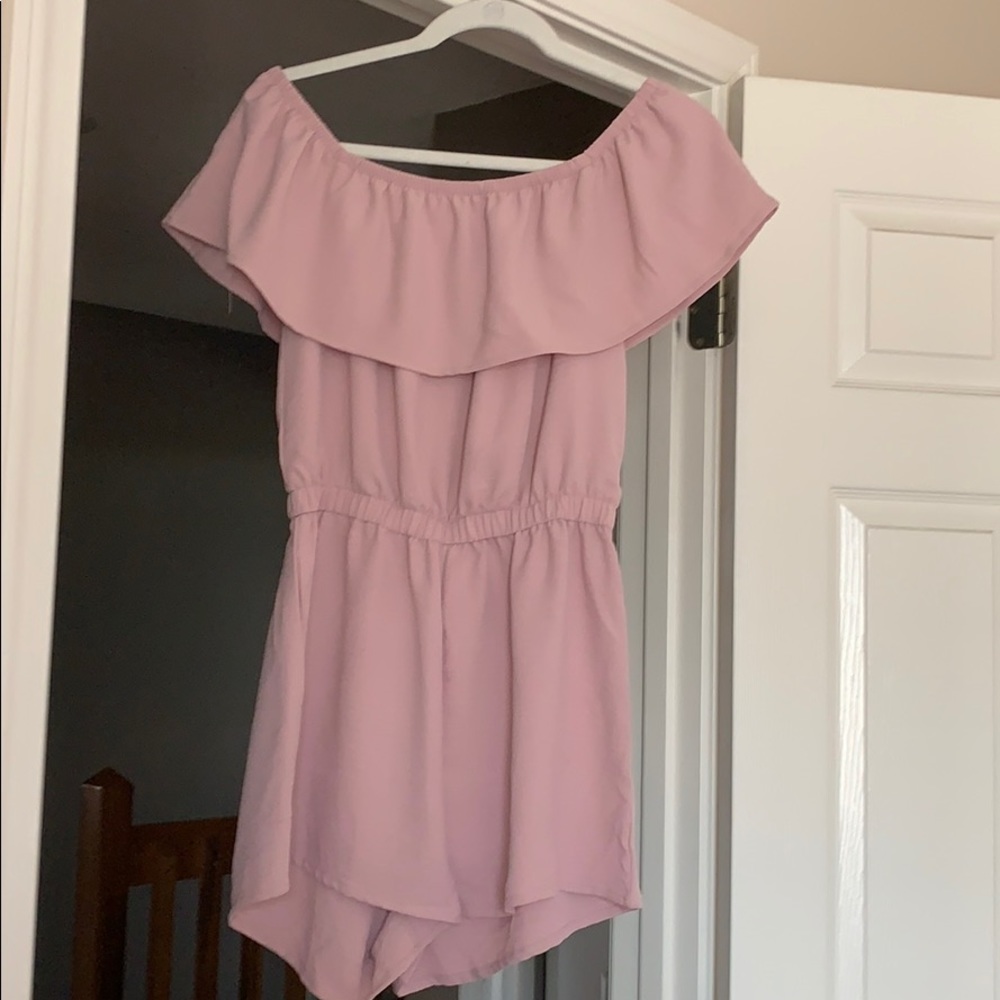 Off the shoulder romper